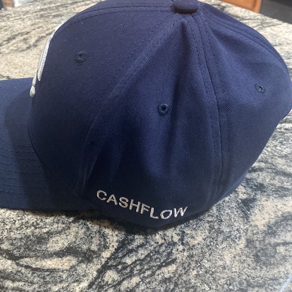 NIB Grant Cardone Base Ball Hat. Blue. Adjustable. Cash flow. 10X - Picture 2 of 8